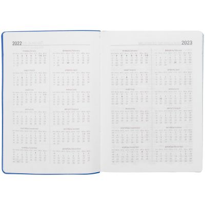 Ежедневник Flexpen Color, датированный, синий-7