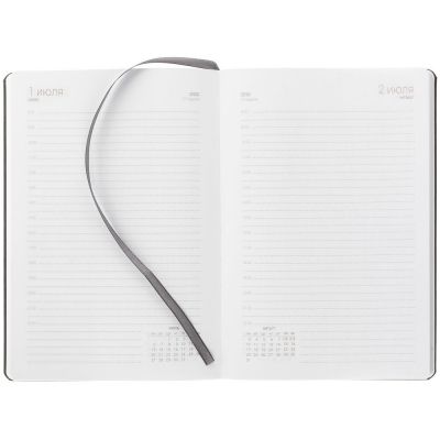 Ежедневник Basis, датированный, темно-серый-2