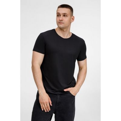 Футболка унисекс Senti, черная-7