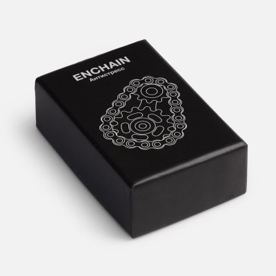 Антистресс Enchain, серебристый-6