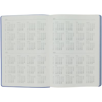 Ежедневник Flexpen, недатированный, серебристо-синий-7