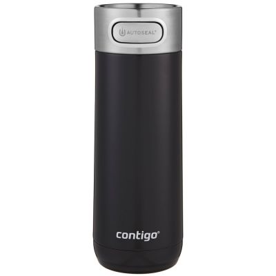 Термостакан Luxe XL, вакуумный, герметичный, черный-1