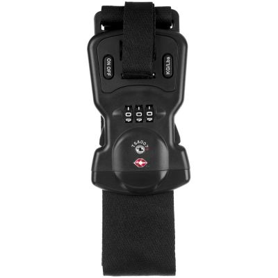 Багажный ремень с весами Bagremmen, черный-1