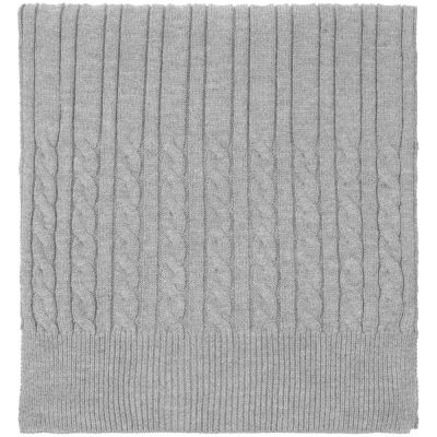 Шарф Heat Trick, светло-серый меланж-1