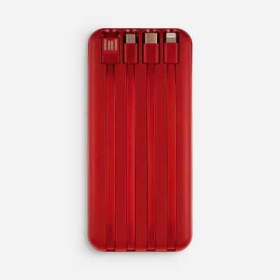 Аккумулятор Omni Qi 10000 мАч, ver.2, красный-3