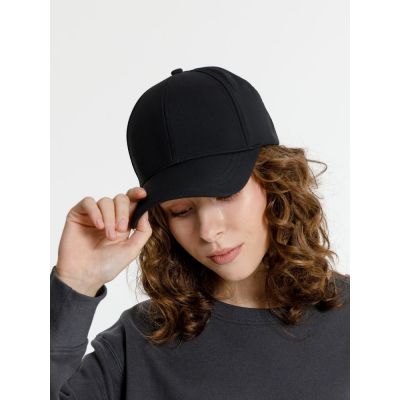 Бейсболка Cityscape, черная-11