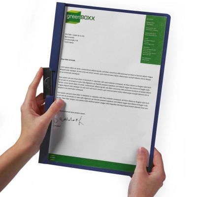 Папка Duraclip Original, черная-6