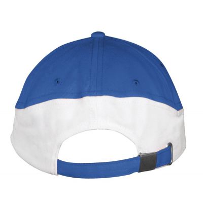 Бейсболка Booster, ярко-синяя с белым-2