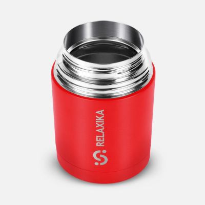 Термос для еды Relaxika 700, красный-4