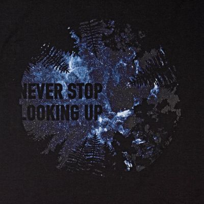 Футболка Look Up, черная-1