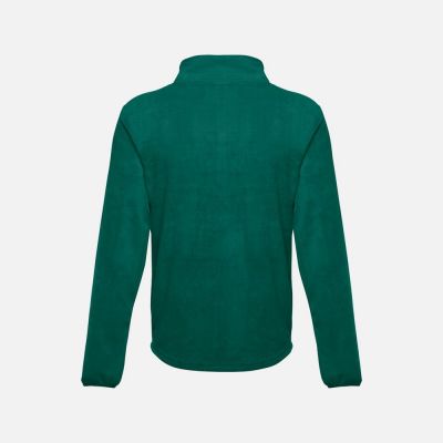 Куртка флисовая мужская Helsinki, темно-зеленая-2