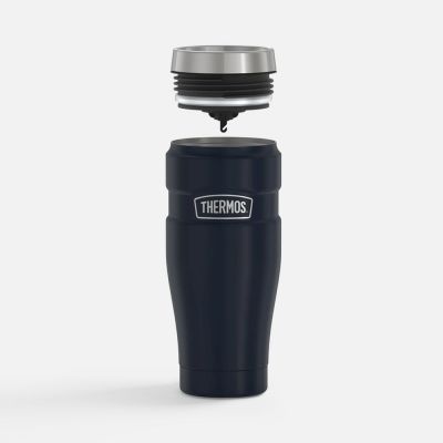 Термокружка King 470, темно-синяя-4