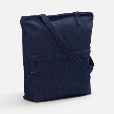 Сумка для покупок Denimate, темно-синяя-0
