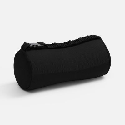 Подушка автомобильная на подголовник Roadie, черная-0