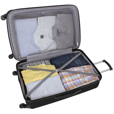 Чемодан Uster L, черный-2