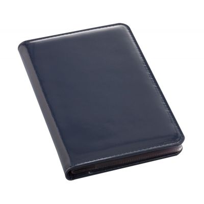 Визитница Luxe, синяя-0