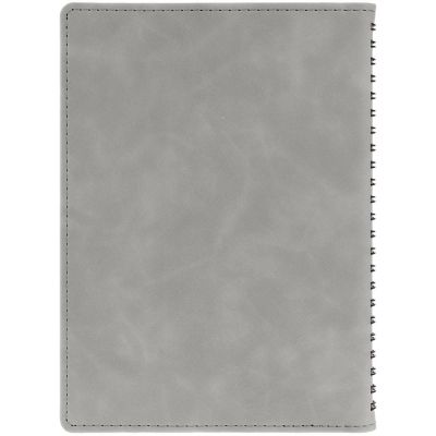 Ежедневник Spring Urban на заказ, недатированный, серый-3