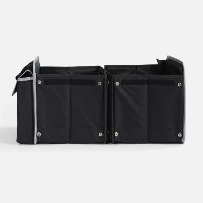 Органайзер в багажник с сумкой-холодильником Arranger, черный с серым-3