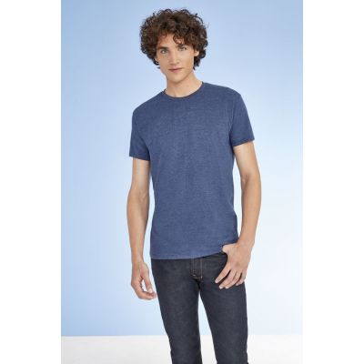 Футболка мужская приталенная Imperial Fit 190, черная-5