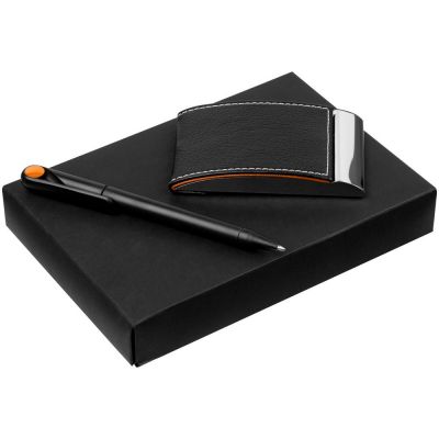 Набор Prestige, черный с оранжевым-0