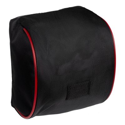 Велосумка BikeLine на руль, черная с красным-0