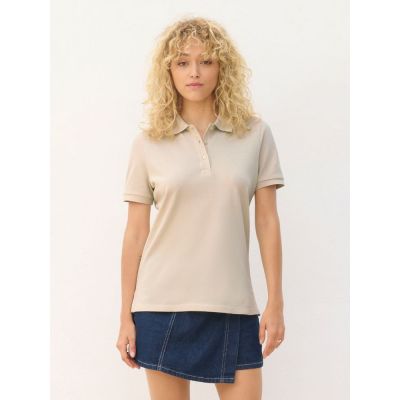 Рубашка поло женская Pacific Women, розовая (лососевая)-3