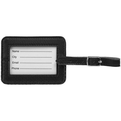 Багажная бирка dotMODE, черная-0