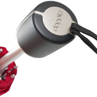 Зонт складной Fiber Alu Light, красный-3