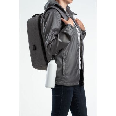 Бутылка для воды Al, белая-2