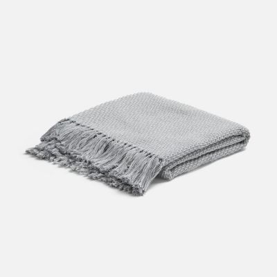 Плед Saltoro, светло-серый-1