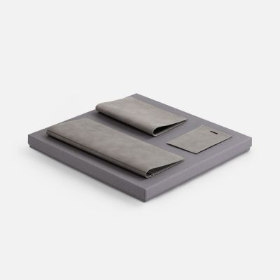 Набор Nubuk Trio, серый-0