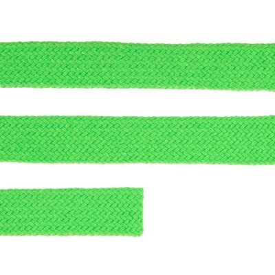 Плоский шнур Cord M, зеленый неон, 60 см-1