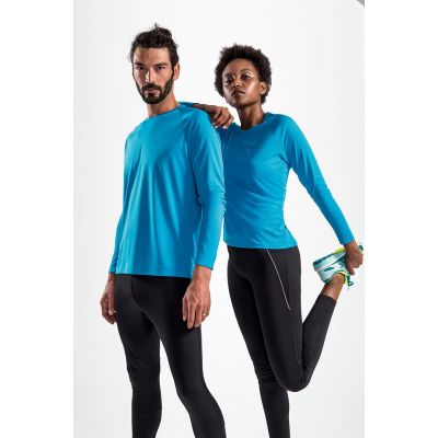 Футболка с длинным рукавом Sporty LSL Women, черная-4