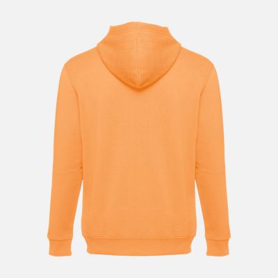 Толстовка мужская на молнии с капюшоном Amsterdam, светло-оранжевая-3