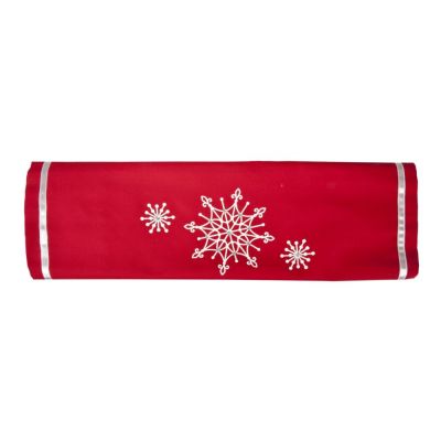 Упаковка-конфета «Снежинки», красная-1