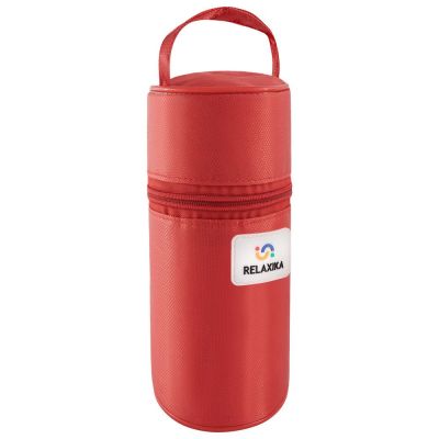 Термос Relaxika Duo 750 в чехле, стальной-4