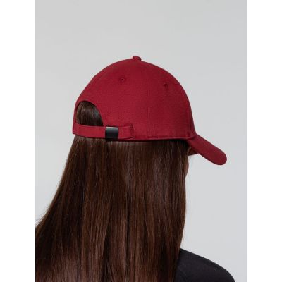 Бейсболка Hillside, бордовая-9