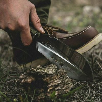 Многофункциональная ручная лопата Hike and Dig, серебристая-2