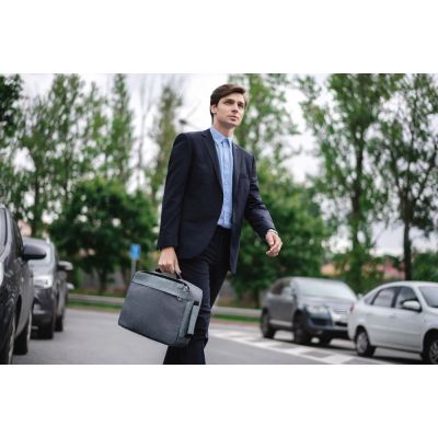 Рюкзак для ноутбука 2 в 1 twoFold, серый с бордовым-9