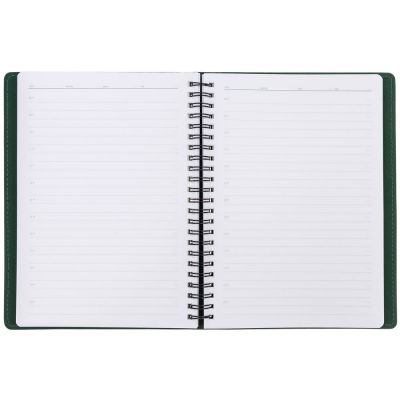 Ежедневник Spring Shall, недатированный, зеленый-6