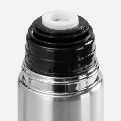 Термос Plain 1000, ver.2, серебристый-4