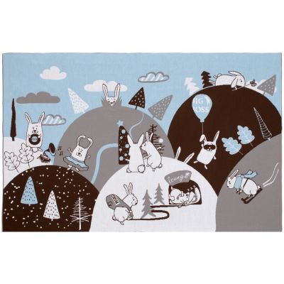 Плед «Пушистая корпорация»-1