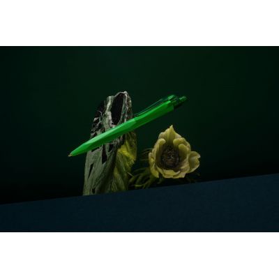 Ручка шариковая Prodir QS20 PMT-T, зеленая-4