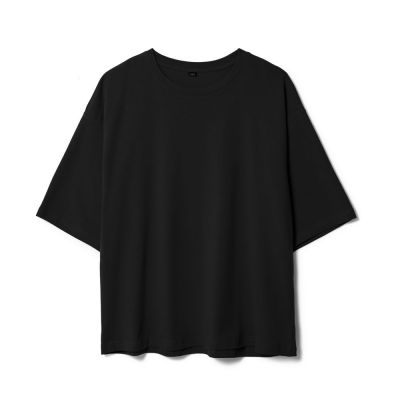 Футболка унисекс оверсайз Street Vibes, черная-0