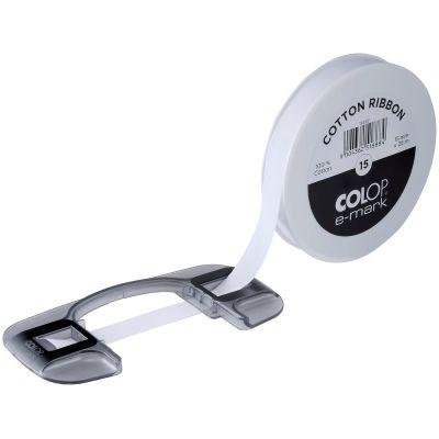 Лента Colop E-mark 15, белая-1