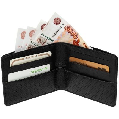 Портмоне dotMODE, черное-3