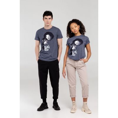 Футболка «Меламед. Nick Cave», темно-синий меланж-8