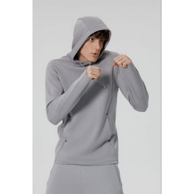 Худи унисекс Begi, серое-12