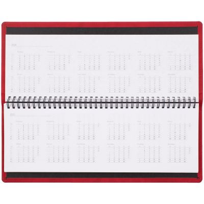 Планинг Urban, недатированный, красный-3