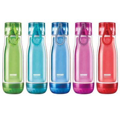 Бутылка для воды Zoku, голубая-6